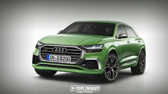Έτσι θα μοιάζει η έκδοση παραγωγής του Audi Q8.
